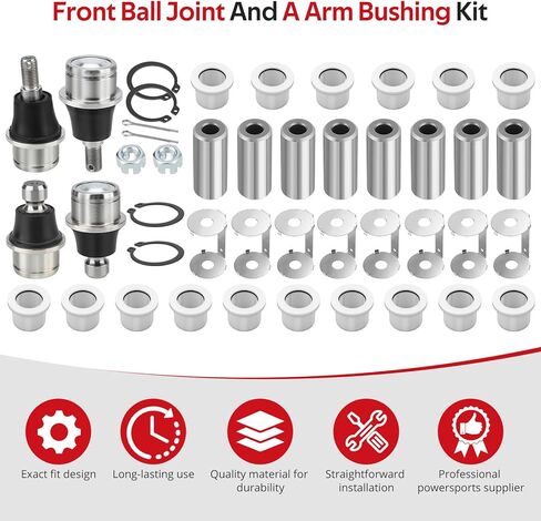 JAVIK Front Ball Joint And A Arm Bushing Kit For Can-Am Maverick Trail Sport 800 900 1000 800R 1000R X3 Turbo 2017-2024 in Kuwait