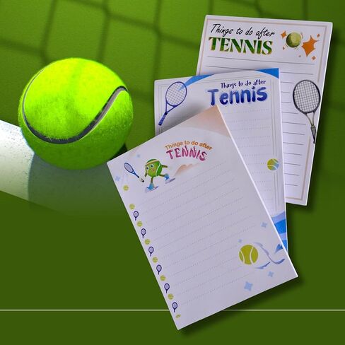 3pcs -150 pages Funny Tennis-Memo Notepads - Funny Tennis Gifts - Cute Note Pads, Mother-day Gifts Stick Anywhere – Capture Every Idea, Mothers Day in Saudi Arabia
