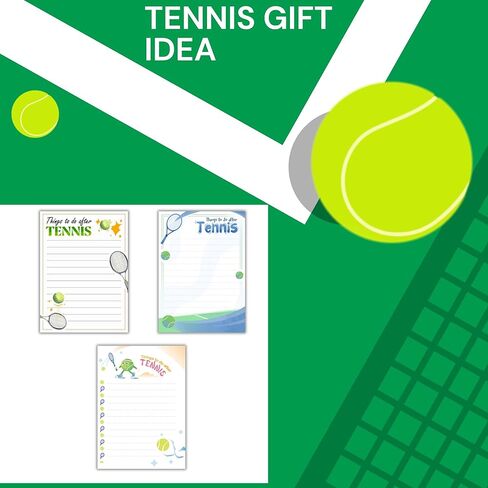 3pcs -150 pages Funny Tennis-Memo Notepads - Funny Tennis Gifts - Cute Note Pads, Mother-day Gifts Stick Anywhere – Capture Every Idea, Mothers Day in Saudi Arabia