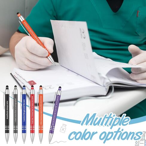 12 Pcs Bulk Crna Anesthesiologist Theme Pens Nurse Week National Anesthesia Tech Week Gifts Anesthesiology Gifts for Your Favorite Nurse Doctor Assistant Pacu Anesthetist Surgeon in Saudi Arabia