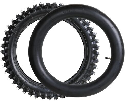 18" Off-Road Rear Tire with Inner Tube 110/90-18 3.50-18 Replacement for Dirt Bike Pit Bike Motocross – Compatible with YZ125 CRF250 CRF230 CRF450 TTR230 KLX65 XR650 Apollo Taotao in Kuwait
