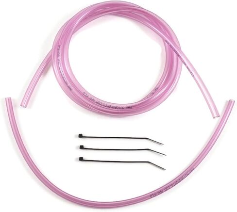 Universal 4mm ID Carburetor Vent Hose Lines Overflow 5'ft Kit Keihin Mikuni Carb Mx ATV Max-Motorsports (Clear Factory Pink), UNI-5 in Saudi Arabia