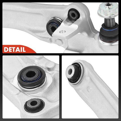 A-Premium Front Right Rearward Lower Control Arm, with Ball Joint & Bushing, Compatible with Jaguar XE 2017-2020, XF 2016-2022, RWD in Kuwait