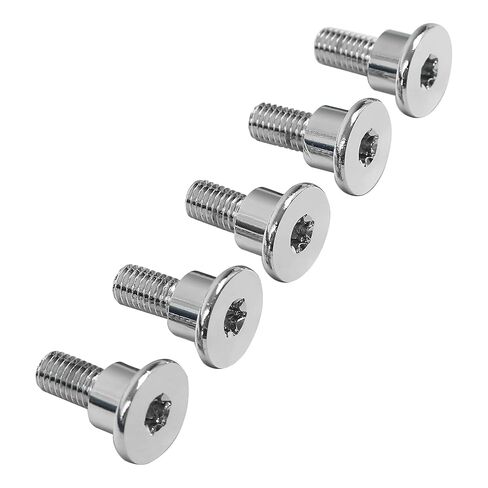 TCT-MOTORPARTS 5 PCS Front Disk Brake Rotor Bolts Fits for Harley Touring Road Street Glide 2014-2023 in Saudi Arabia