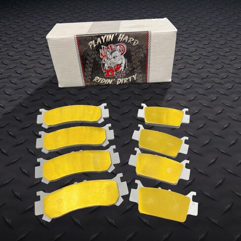 Wild Boar Brass Brake Pads Compatible with Honda Talon 1000 (All Models) (2019+) in Saudi Arabia