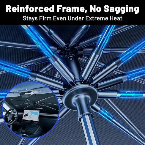 Car Windshield Sun Shade for Chevrolet Traverse 2018-2026 –[Reflective Coated Fabric] Sunshade Umbrella for Front Window, Car Shades Sun Visor Keep Car Cool and Protects Interior, 1:1 Exact Fit in Saudi Arabia