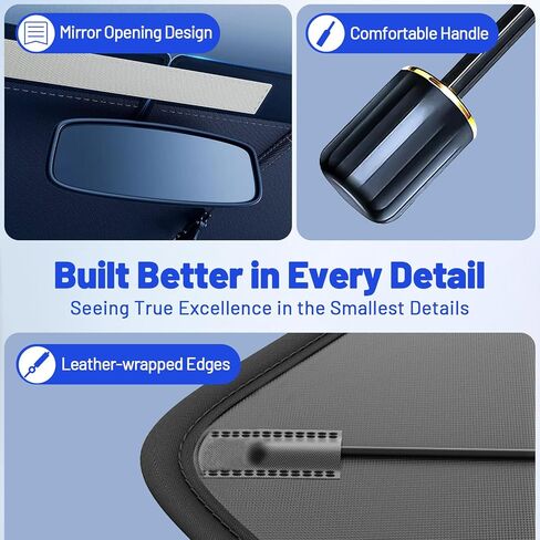Car Windshield Sun Shade for Chevrolet Traverse 2018-2026 –[Reflective Coated Fabric] Sunshade Umbrella for Front Window, Car Shades Sun Visor Keep Car Cool and Protects Interior, 1:1 Exact Fit in Saudi Arabia