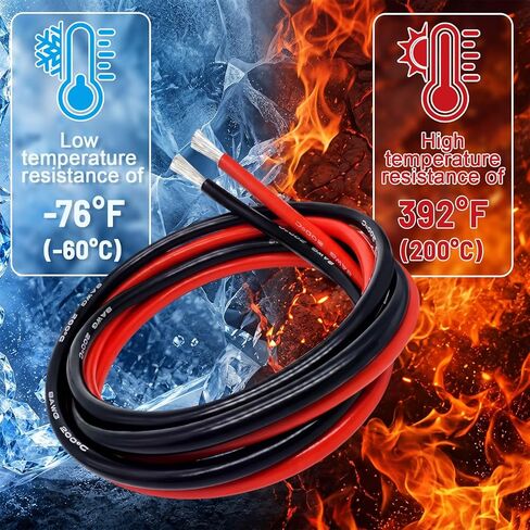Talew 4 قطع كابلات توصيل للسيارة مع محول متوافق مع بطاريات ديوالت 20 فولت 8AWG 2FT سلك سيليكون كابلات معززة للسيارات لبطارية أداة بدء تشغيل السيارة، مقاومة درجة الحرارة 392 درجة فهرنهايت in Kuwait