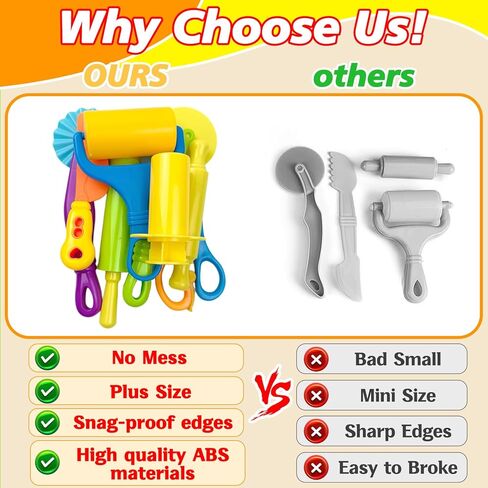 LCY WEDSHI Playdough Tool Set, 43 Pcs Play Dough Tools Sets for Kids Ages 4-8 with Storage Container, Dough Accessories Includes 3D Dinosaur Molds, Animal Molds, Cutters Roller, Rolling Pins in Saudi Arabia