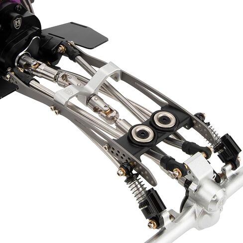 هيكل MEUS RACING من التيتانيوم LCG هيكل MD24 لترقيات الزاحف المحورية SCX24 1/24 RC (هيكل MD24) in Kuwait