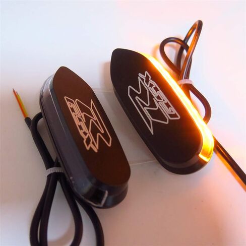 Led العنبر إشارة مرآة كتلة قبالة قاعدة لوحة متوافق مع Suzuk Gsxr 600 750 1000 2006-2008 in Kuwait