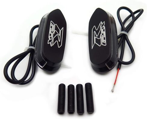 Led العنبر إشارة مرآة كتلة قبالة قاعدة لوحة متوافق مع Suzuk Gsxr 600 750 1000 2006-2008 in Kuwait