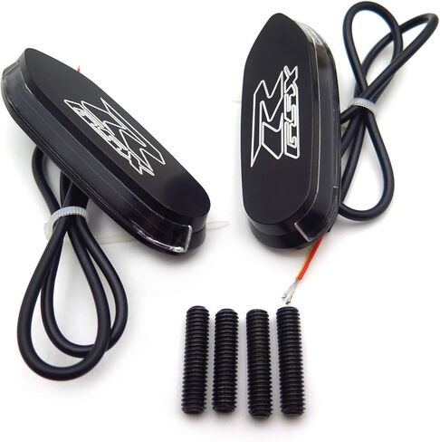 Led العنبر إشارة مرآة كتلة قبالة قاعدة لوحة متوافق مع Suzuk Gsxr 600 750 1000 2006-2008 in Kuwait