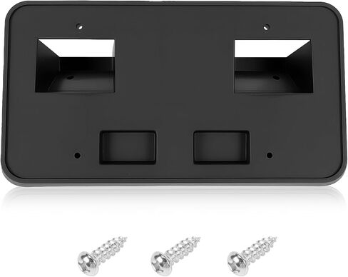 Front Bumper License Plate Bracket fits Silverado 2500/3500 HD 2024 2025 2026, Frame Tag Mounting Bracket Holder Replaces GM1068256, 196743304472, 85650573 in Saudi Arabia