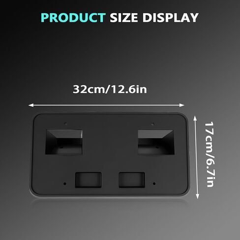 Front Bumper License Plate Bracket fits Silverado 2500/3500 HD 2024 2025 2026, Frame Tag Mounting Bracket Holder Replaces GM1068256, 196743304472, 85650573 in Saudi Arabia