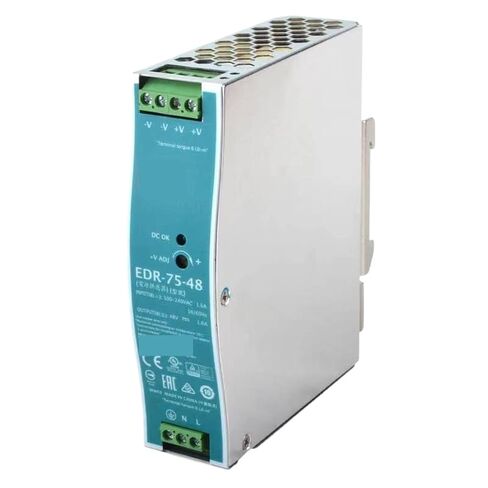 1pcs EDR-75-48 48VDC 1.6A Single Output Industrial DIN Rail Switching Power Supply in Kuwait