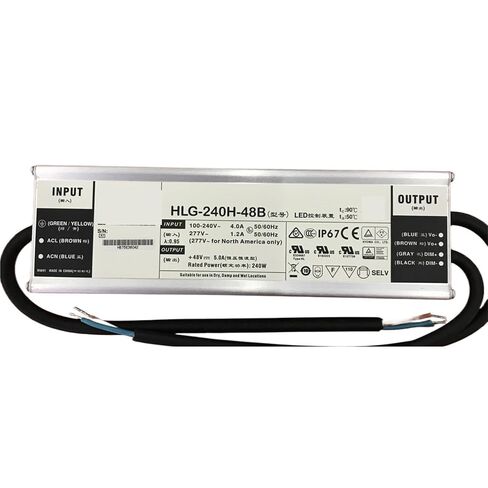 1pcs dimming LED Power Supply HLG-240H-12B HLG-240H-15B HLG-240H-20B HLG-240H-24B HLG-240H-30B HLG-240H-36B HLG-240H-42B(HLG-240H-36B) in Saudi Arabia