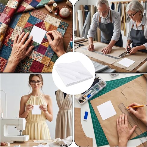 30PCS White Cotton Fabric Squares - 4.7x4.7'' Precut Cotton Quilting Fabric Tie Dye Fabric Squares/Precut Fabric Squares for Quilting, Sewing, Crafting/Small Patchwork Fabric for Arts (White) in Saudi Arabia