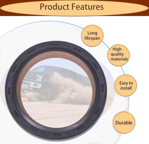 25193519 Crankshaft Oil Seal Compatible With Chevy Cruze 4 Cyl 2011 2012 2013 2014 2015 2016 ; 1.4L in Kuwait