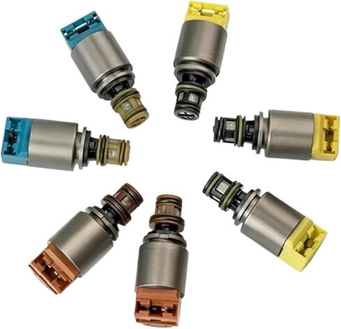 6HP21 6HP28 6HP34 1068298046 Solenoid Valve 7 Kit Compatible For Audi A6 A8 Q7 /BMW X3 X5 /Jaguar Land Rover Transmission 100% Original in Saudi Arabia