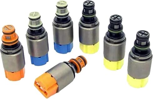 6HP21 6HP28 6HP34 1068298046 Solenoid Valve 7 Kit Compatible For Audi A6 A8 Q7 /BMW X3 X5 /Jaguar Land Rover Transmission 100% Original in Saudi Arabia