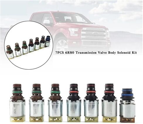 7PCS 6R80 Transmission Valve Body Solenoid Kit Compatible For Ford F-150/Expedition in Saudi Arabia