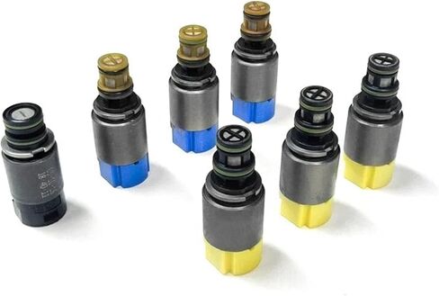 7 PCS 1068298044 Solenoid Kit Transmission Solenoid Valve Compatible For BMW 128i X5 X3 X4 Z4 /Audi S4 S8 A4 A6 A8 Q7 /Jaguar 6HP19 6HP26 new in Saudi Arabia