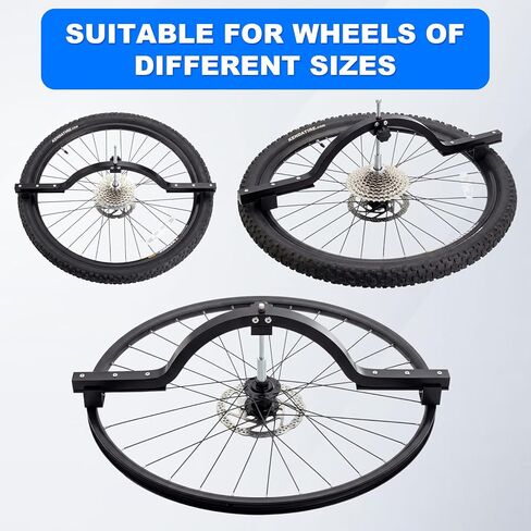 Tellegloww Wheel Alignment Tool Professional Adjustable Steering Wheel Level Alignment Gauge Compatible with 12 to 29 Inch for Measuring Dish on Road Bike, Mountain Bike, BMX Dish Measurement in Kuwait