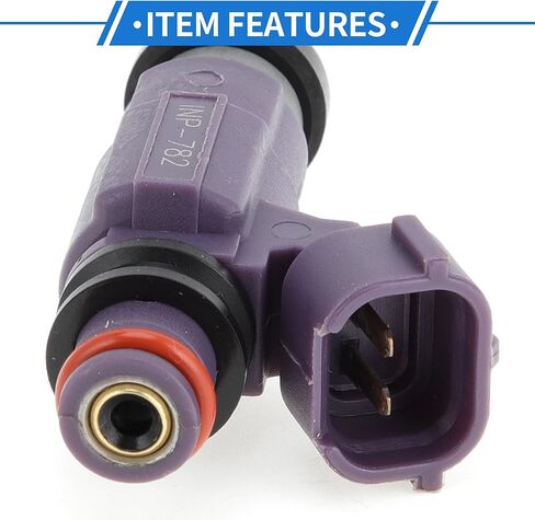 1 Pc Fuel Injector for Mazda Protege 2.0 2001-2003 Flow Match Purple Fuel Nozzle in Saudi Arabia