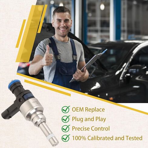 35310-2G710 GDI 2.4L Fuel Injectors,Compatible with/Kia 2011-2016 Optima Sorento Sportage,Compatible with/Hyundai 2.4 Santa Fe Tucson 2014-2015 |Set of 4| in Kuwait