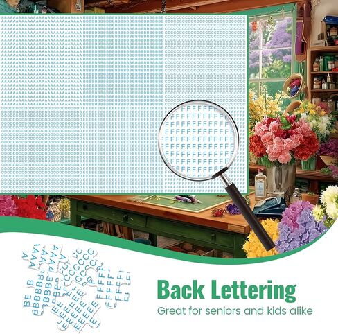 300 Piece Puzzles for Adults,Flower Arranger's Shed Puzzle for Adults Kids Seniors,Unique Fun Jigsaw Puzzle with Letters on Back Dust-Free,Challenging Family Activity Games Gifts for Family,20.5*15 In in Saudi Arabia