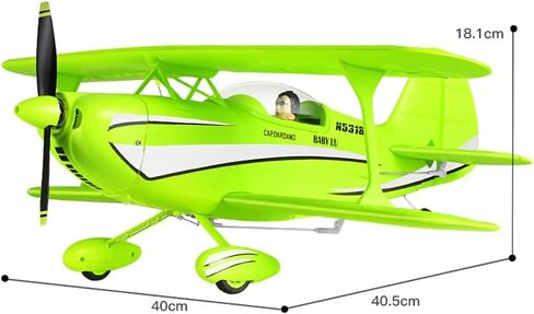 RC Plane 4CH A310 Biplane RC Airplane for Adults Beginners 3D/6G 1504 Brushless Motor Remote Control Plane EPP Foam 2.4G Fixed-Wing Model Plane with 2 Batteries in Saudi Arabia