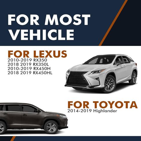 زوج تلقائي PM من 2 وصلات شريط Sway الخلفية اليسرى واليمنى لاستبدال 2014-2019 Toyota Highlander، رابط شريط التثبيت in Kuwait