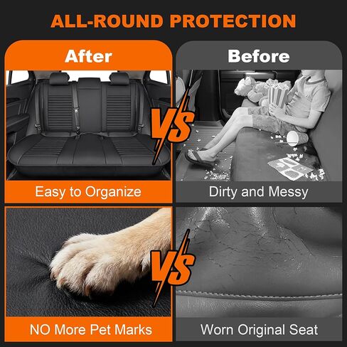 DISUTOGO Seat Covers Custom for Buick Envision 2021 2022 2023 2024 2025 2026 Full Set 5 Seats Waterproof Premium Faux Leather Airbag Compatible Custom Fit Envision Car Seat Covers - Black in Saudi Arabia