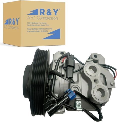 ضاغط مكيف الهواء RYC وقابض مكيف الهواء AIG388 (6 بكرة أخدود) يستبدل 22-65772-000، 22-65772-001 in Kuwait