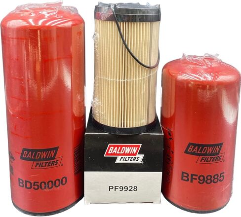 Oil Change Kit For Cummins ISX #2 BD50000 - BF9885 - PF9928 in Kuwait