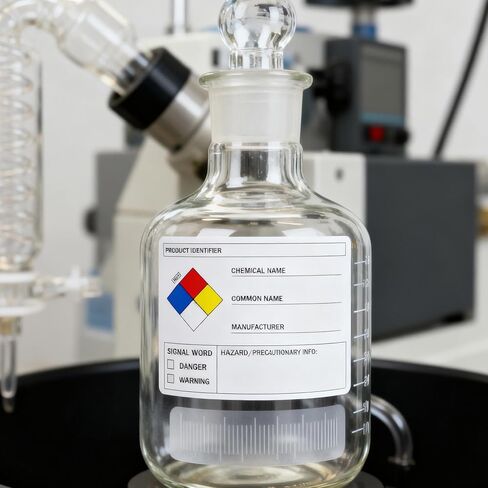 2 X 3 Inches SDS Stickers/MSDS Stickers for Chemical Safty Data - Chemical Identifying and Labeling Sticker Decals - HIMG Write-in Labels 250pcs in Kuwait