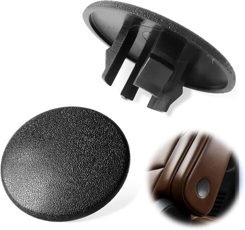 2PCS Armrest Cap Cover,for 07-19 Chevy Tahoe Suburban Cadillac Escalade Yukon Seat Parts,Replaces #15279689 Rear Bucket Seats Arm Rest Handle Trim Bolt (Black) in Kuwait