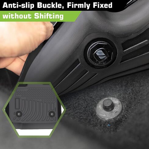 سجادات أرضية لسيارة Buick Envision 2021-2026، شديدة التحمل مقاومة للماء وغير قابلة للانزلاق وحماية من جميع الأحوال الجوية، سجادات أرضية وبطانة البضائع وسجادة ظهر المقعد in Kuwait