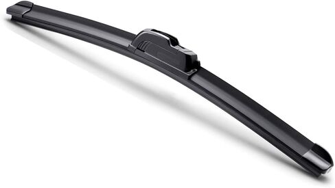 ICBEAMER 15" (381mm) OEM Quality Premium Rear U or J Hook Bracketness Automotive Windshield Wiper Blade for Original Equipment Replacement, Superior Visibility, Durable Rubber, Easy Installation in Saudi Arabia