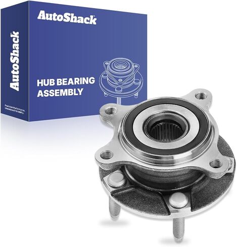 AutoShack Front Wheel Hub Bearing Assembly - Passenger Side for Lexus, IS250 2006-2015 GS350 2007-2011, 2013-2020 IS300 2016-2019 GS300 2006, AWD RWD V6 2.5L 3.0L 3.5L - 5-Lug, with ABS in Kuwait