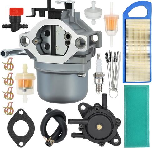590399 796077 Carburetor Compatible with Briggs & Stratton 21A807 21A877 21A902 21A907 21A977 Series Engines Carb with 797007 Air Filter in Saudi Arabia