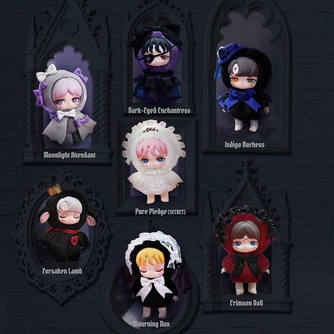 52TOYS Lilith Forbidden Covenant Series Blind Box Stuffed Animal Plush Toy with Soft and Adorable Design, 1PC Perfect for Cuddling, Display, and Unique Posing, Ideal Gift for Panda Enthusiasts in Kuwait