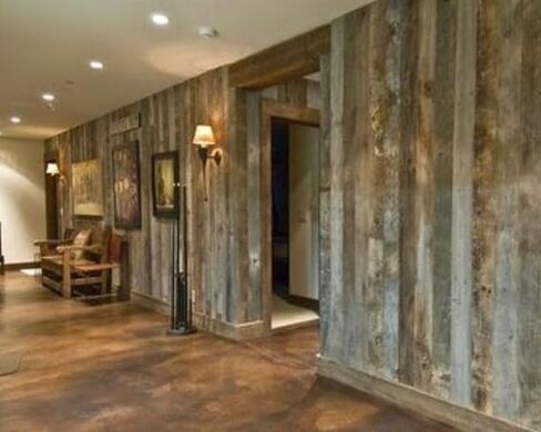 Rustic Revival | Barnwood Planks for Accent Wall, Easy Nail-up Real Wood wall Planks for Rustic Panel Covering | 100% Authentic Reclaimed Weathered Wood (20 Square Feet) in Saudi Arabia