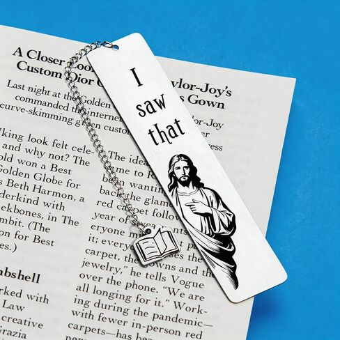 Jesus Gifts Bookmark for Women, Best Friend Gifts for Women, Funny Book Lover Gifts for Friends Sister, Book Marks for Reading, Christmas Birthday Funny Bookmarks for Women Men Made of Stainless Steel in Saudi Arabia