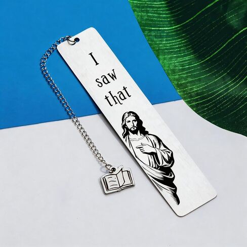 Jesus Gifts Bookmark for Women, Best Friend Gifts for Women, Funny Book Lover Gifts for Friends Sister, Book Marks for Reading, Christmas Birthday Funny Bookmarks for Women Men Made of Stainless Steel in Saudi Arabia