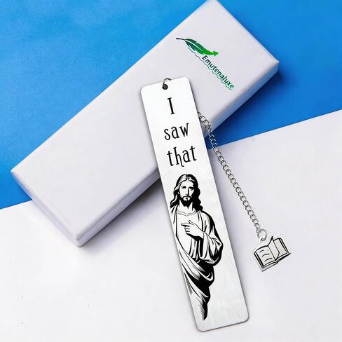 Jesus Gifts Bookmark for Women, Best Friend Gifts for Women, Funny Book Lover Gifts for Friends Sister, Book Marks for Reading, Christmas Birthday Funny Bookmarks for Women Men Made of Stainless Steel in Saudi Arabia
