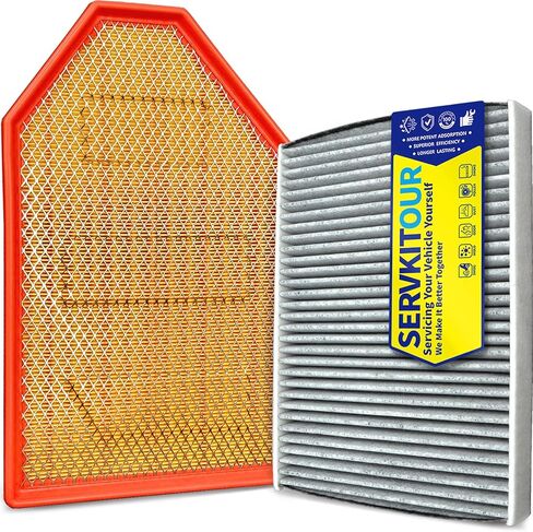 Engine Cabin Air Filter Kit for Charger/Challenger (2011-2023), for Chrysler 300 (2011-2023), Replace SA11257, CF11668, 68172459AA, 68071668AA in Saudi Arabia