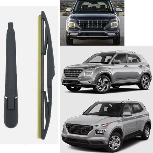 Rear Wiper Blades & Arm Replacement for 2020-2026 Hyundai Venue 2021 2022 2023 2024 2025 2026 OEM Exact Fit for Limited SE SEL Denim trims Back Windshield Wiper Blade in Saudi Arabia