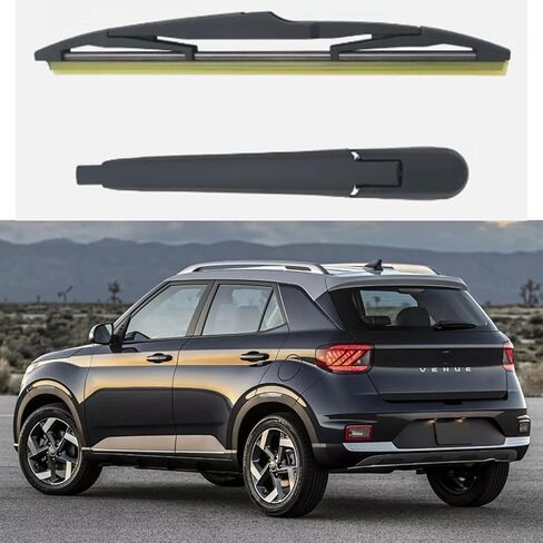 Rear Wiper Blades & Arm Replacement for 2020-2026 Hyundai Venue 2021 2022 2023 2024 2025 2026 OEM Exact Fit for Limited SE SEL Denim trims Back Windshield Wiper Blade in Saudi Arabia